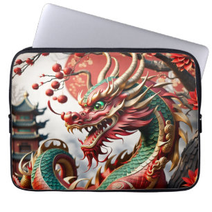 Capa Para Notebook Dragão de Ano Novo chinês 2024 Laptop02