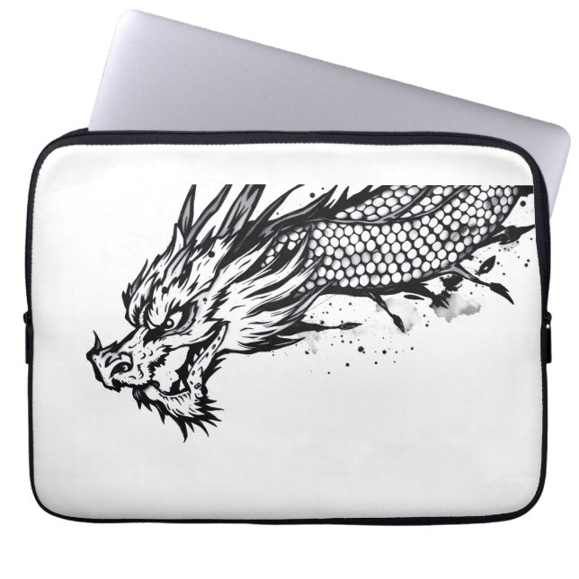 Capa Para Notebook Dragão Escala Sombra (Frente)