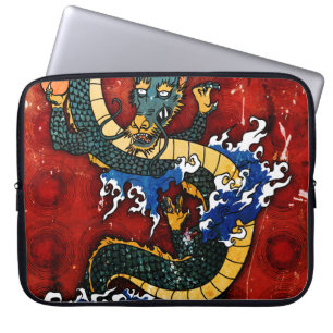 Capa Para Notebook Dragão Japonês