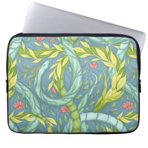 Capa Para Notebook dragões de madeira