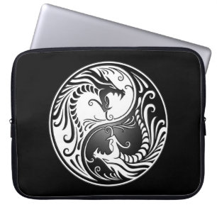 Capa Para Notebook Dragões de Yin Yang