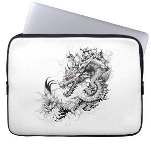 Capa Para Notebook Dragon Fantasy Wild Animal Illustration Art Tattoo