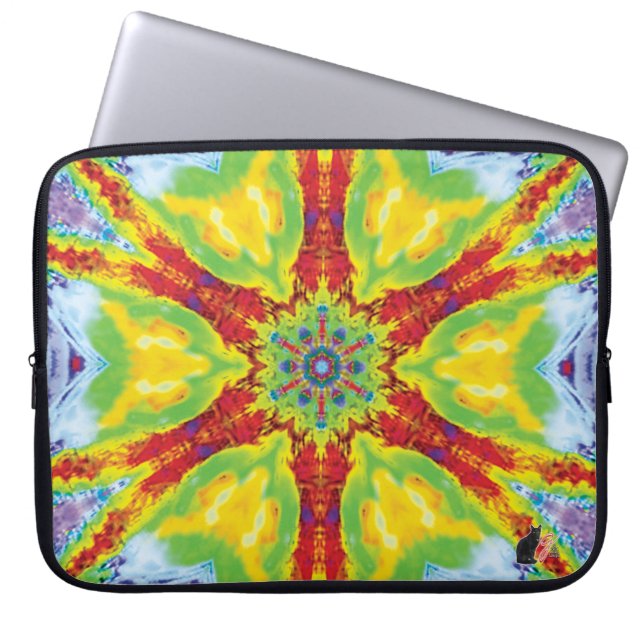 Capa Para Notebook Dragoneye Kaleidoscope Bolsa de laptop (Frente)