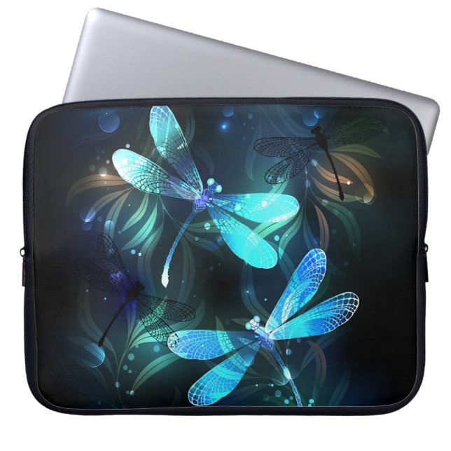 Capa Para Notebook Dragonflies de lago (Frente)