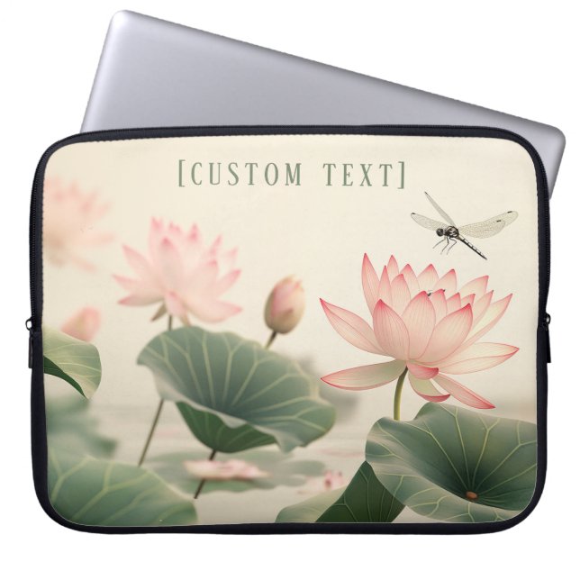 Capa Para Notebook Dragonfly Dreams - Bolsa de laptop (Frente)