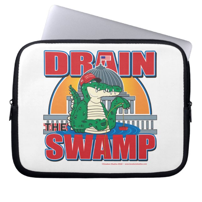 Capa Para Notebook Drain-The-Swamp (Frente)