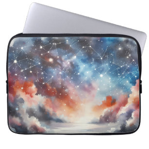 Capa Para Notebook Dreamcolor Watercolor Night Sky Caso de Laptop