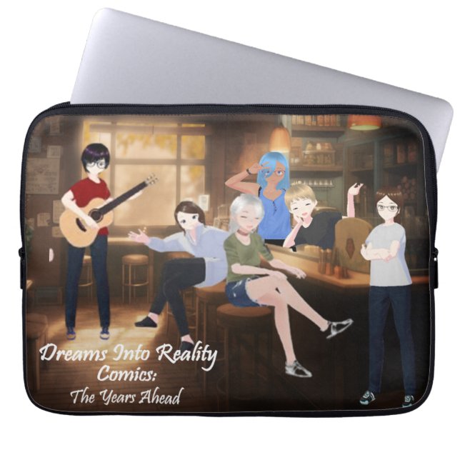 Capa Para Notebook DreamsIntoRealityComics A Arte Do Cobrir Do Bar (Frente)