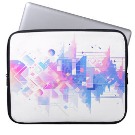 Capa Para Notebook Dreamy Geometric Skyscape