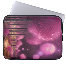 Capa Para Notebook Dreamy Pink Nightscape