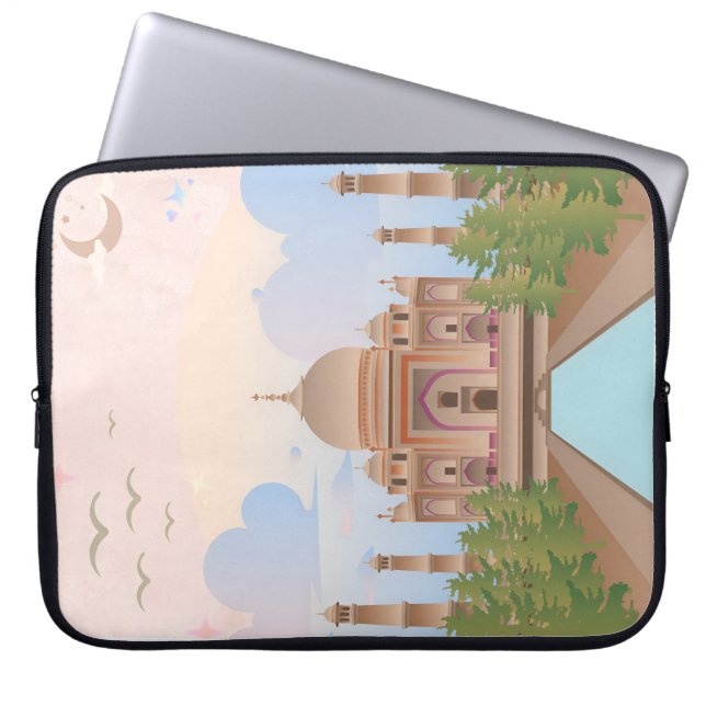 Capa Para Notebook Dreamy Taj Mahal (Frente)