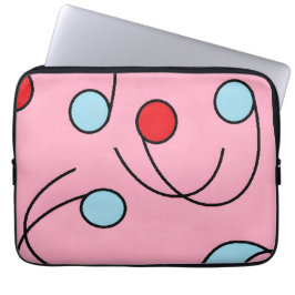 Capa Para Notebook Drupas do Design de Memphis