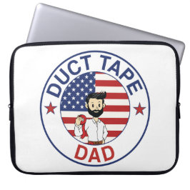 Capa Para Notebook Duct Tape Dad - Estojo para Laptop