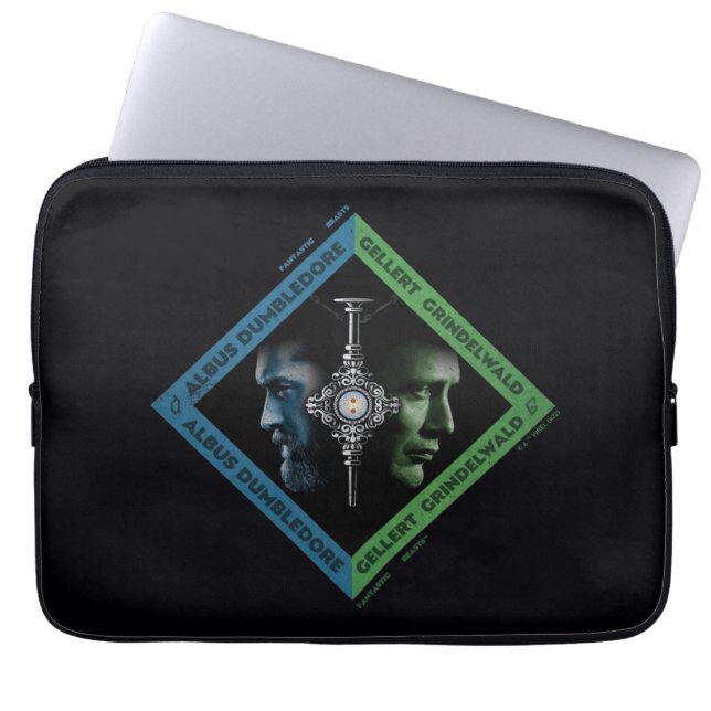 Capa Para Notebook Dumbledore & Grindlewald Blood Troth Graphic (Frente)