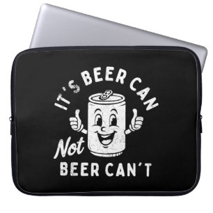 Capa Para Notebook É Cerveja não pode Cerveja não é um Bebendo engraç