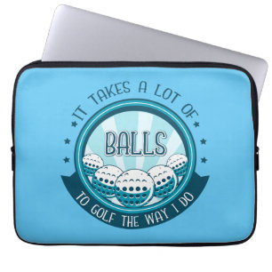 Capa Para Notebook É Preciso Muitas Bolas Para Golfe Da Maneira Que E