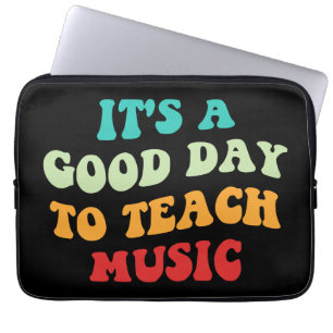 Capa Para Notebook É Um Bom Dia Para Ensinar Música I