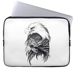 Capa Para Notebook Eagle Wild Animal Nature Illustration Art Tatuagem
