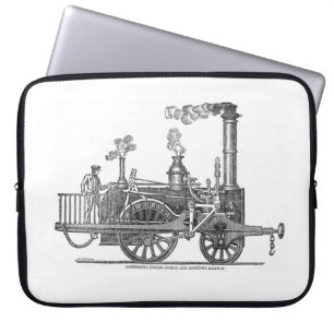 Capa Para Notebook Early Steam Locomotive