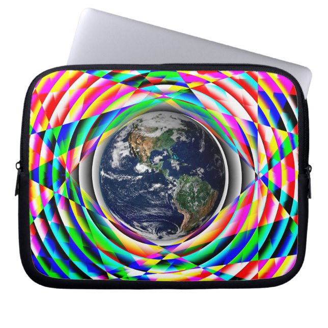Capa Para Notebook Earth Vibes de Kenneth Yoncich (Frente)