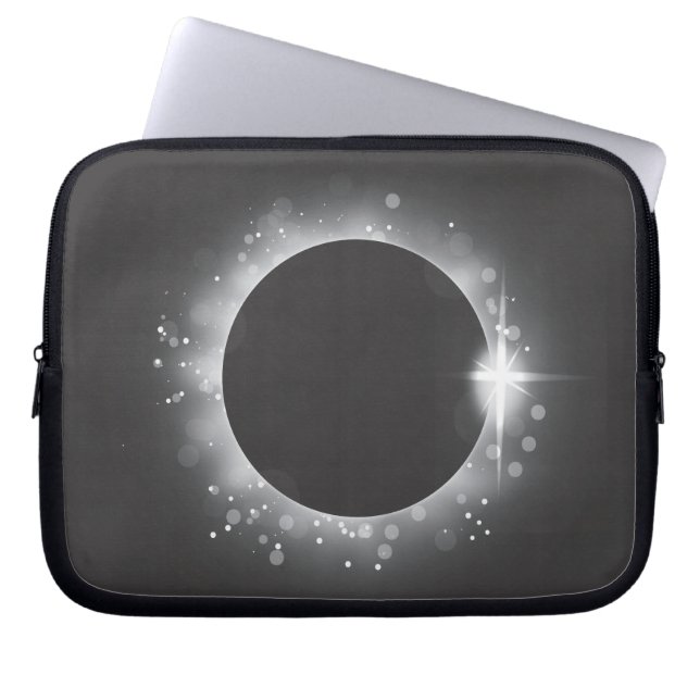 Capa Para Notebook Eclipse do sol (Frente)
