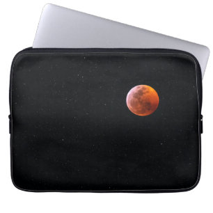 Capa Para Notebook Eclipse Total da Lua de Sangue Big Island Havaí