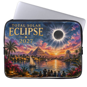 Capa Para Notebook Eclipse Total Solar 2027 Egito