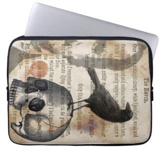 Capa Para Notebook Edgar Allan Poe a bolsa de laptop do corvo & do
