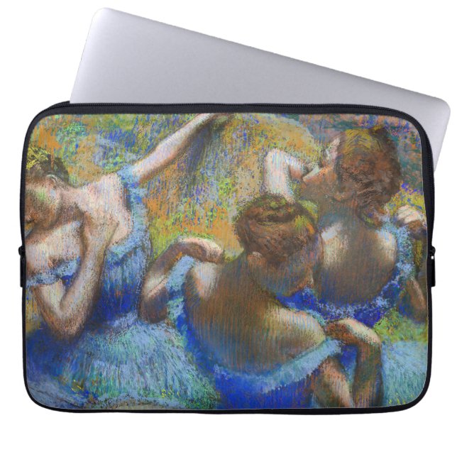 Capa Para Notebook Edgar Degas - Dançarinas Azuis (Frente)