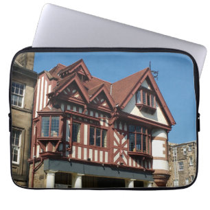 Capa Para Notebook Edifício de carvalho Tudor, Edimburgo, Escócia