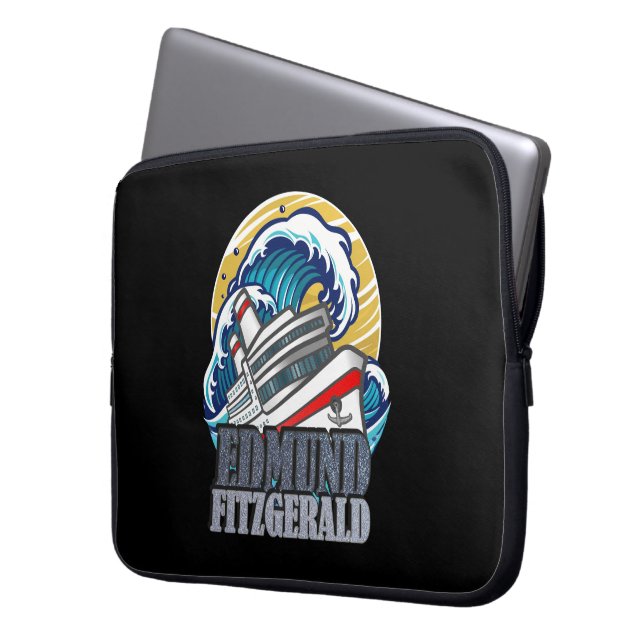 Capa Para Notebook Edmund Fitzgerald | Tribute to the Legendary Ship (Frente Esquerda)