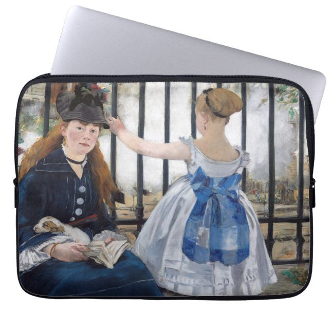 Capa Para Notebook Edouard Manet - A Ferrovia (Frente)