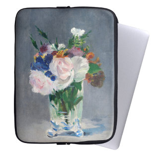 Capa Para Notebook Edouard Manet - Flores num Vaso Cristal