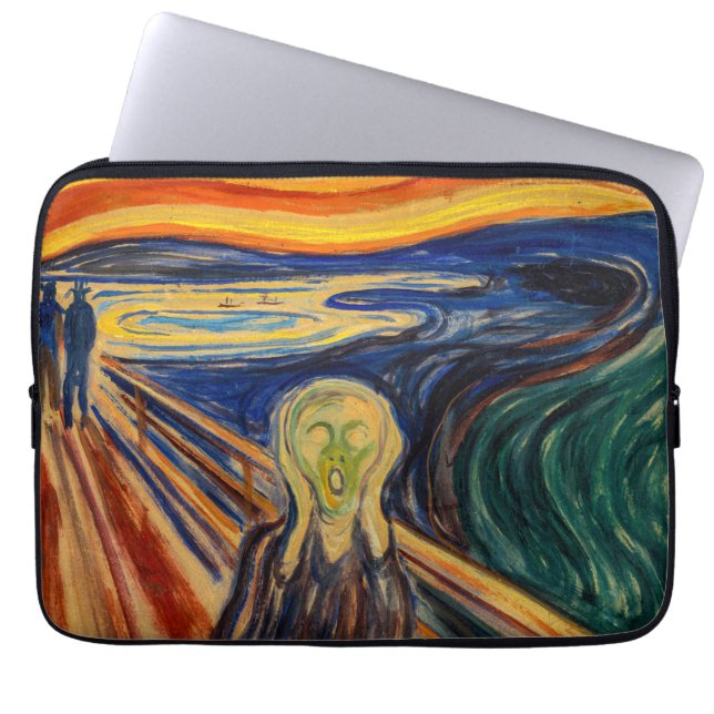 Capa Para Notebook Edvard Munch - O Gritar 1910 (Frente)
