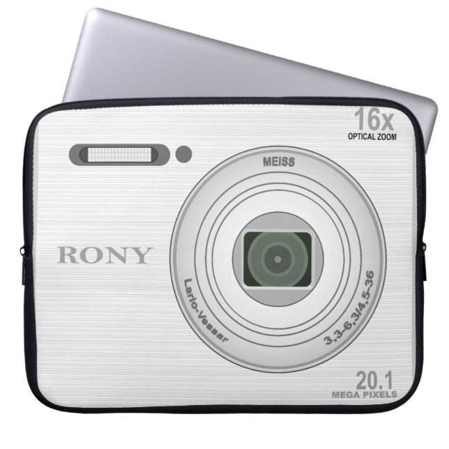 Capa Para Notebook Efeito da câmera digital Novelty (Frente)