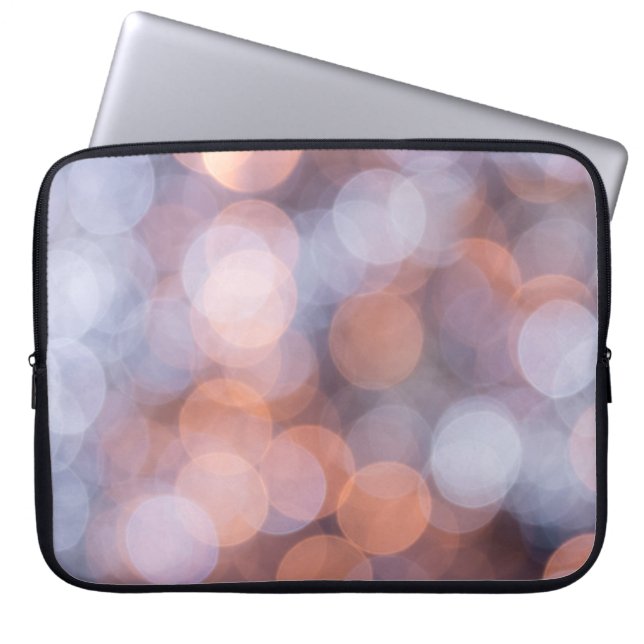Capa Para Notebook Efeito das luzes do boque brilha design (Frente)