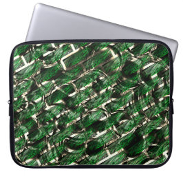 Capa Para Notebook Efeito "muro" verde e bolhas mais escuras?