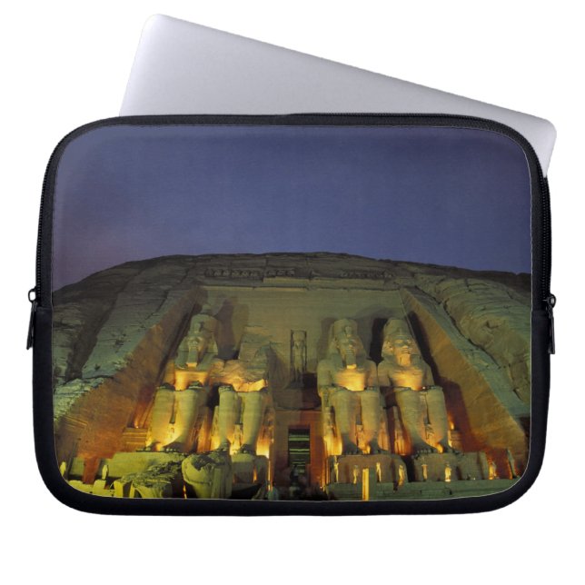 Capa Para Notebook Egito, Abu Simbel, Figuras colossais de Ramesses (Frente)