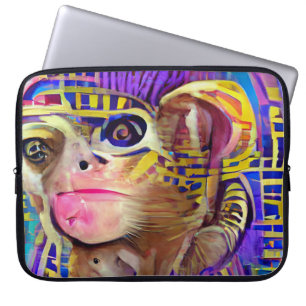 Capa Para Notebook Egyptian Monkey