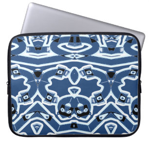 Capa Para Notebook Electronic Bag, um padrão clássico vibrante de cin