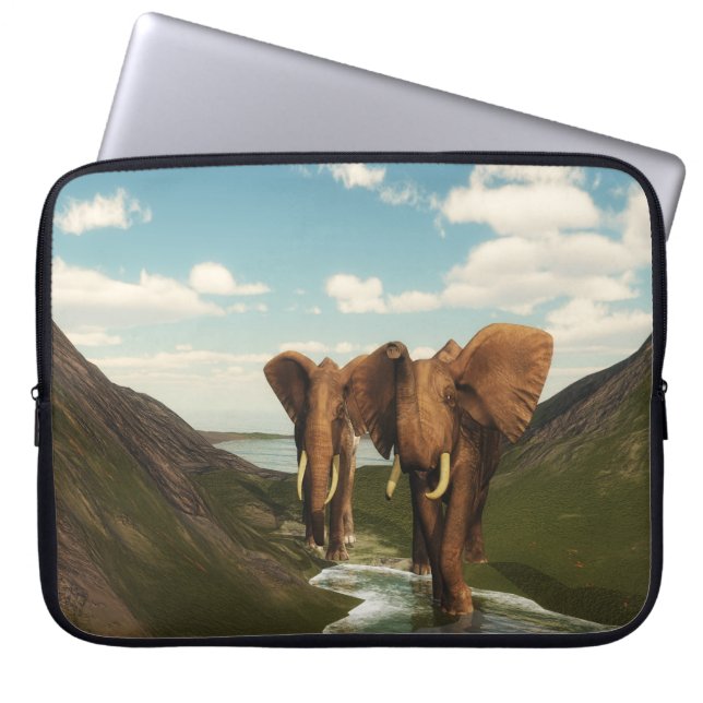 Capa Para Notebook Elefante (Frente)