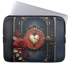Capa Para Notebook Elegância Eterna – Coração Mecânico