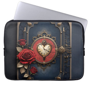 Capa Para Notebook Elegância Eterna – Coração Mecânico