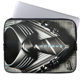 Capa Para Notebook Elegância Futura - Bolsa de laptop Necktie Neopren