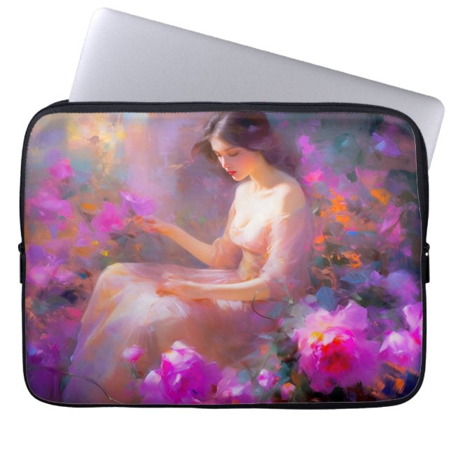 Capa Para Notebook Elegância Sensual (Frente)