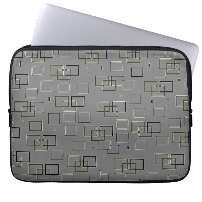 Capa Para Notebook Elegância urbana (Frente)