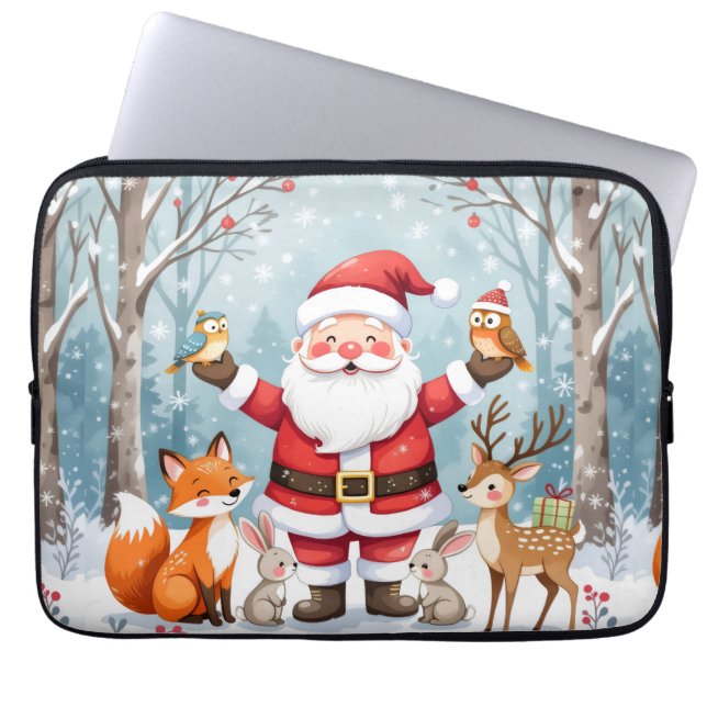 Capa Para Notebook Elegant Christmas Surprise Electronics Bag (Frente)