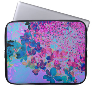 Capa Para Notebook Elegante Azul Escuro e Magenta - Iluminismo