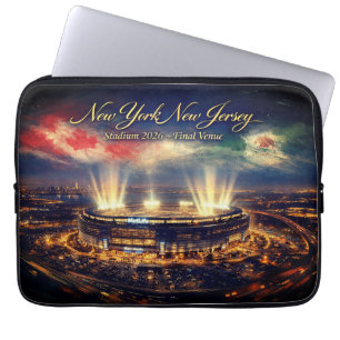 Capa Para Notebook Elegante Estádio de Nova York Sede da Copa do Mund