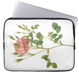 Capa Para Notebook Elegante Estojo de Laptop Botânico Rosa Bebê Rosa